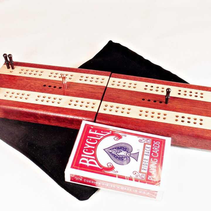 2 Track Compact Travel Cribbage Boards